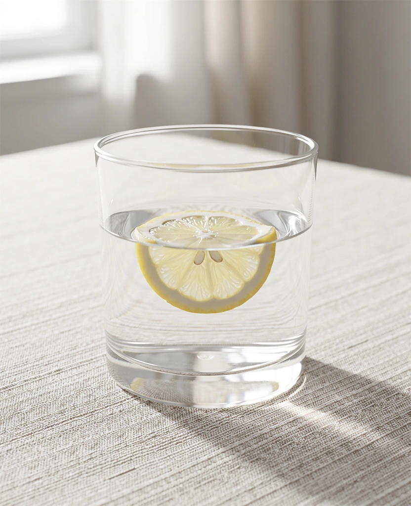 Frisches Wasser als Symbol für Klarheit